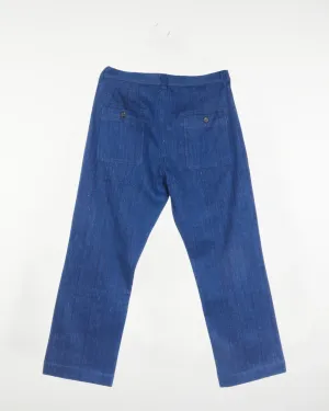 Tamal Pant Cotton Twill Indigo