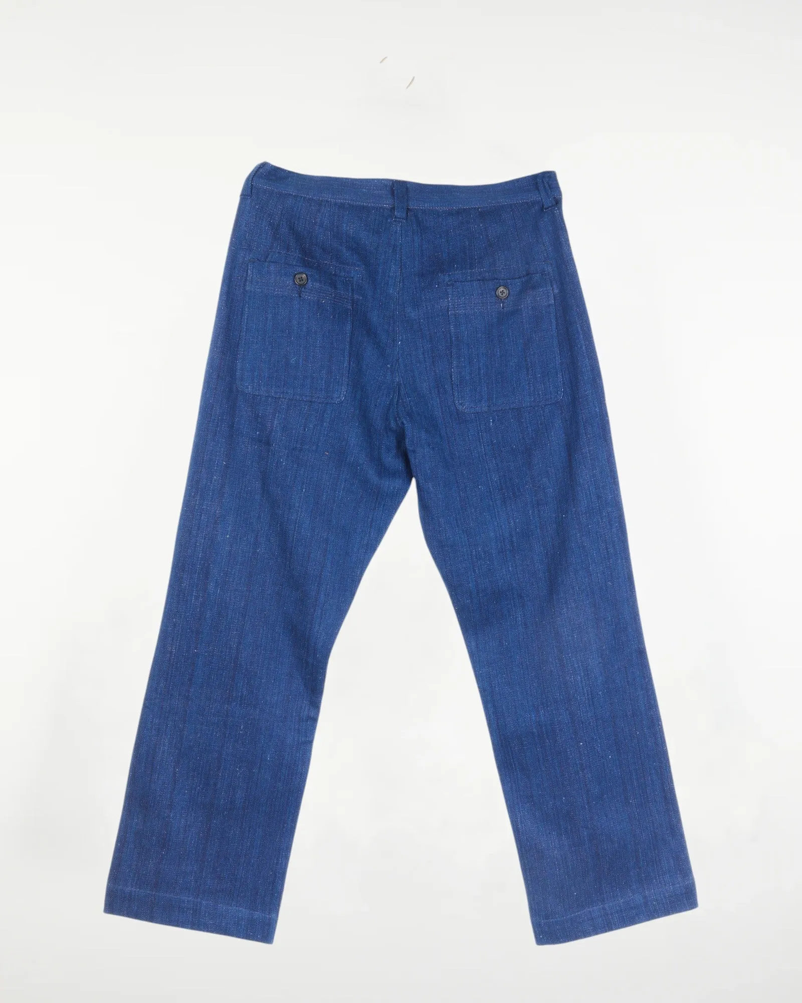 Tamal Pant Cotton Twill Indigo