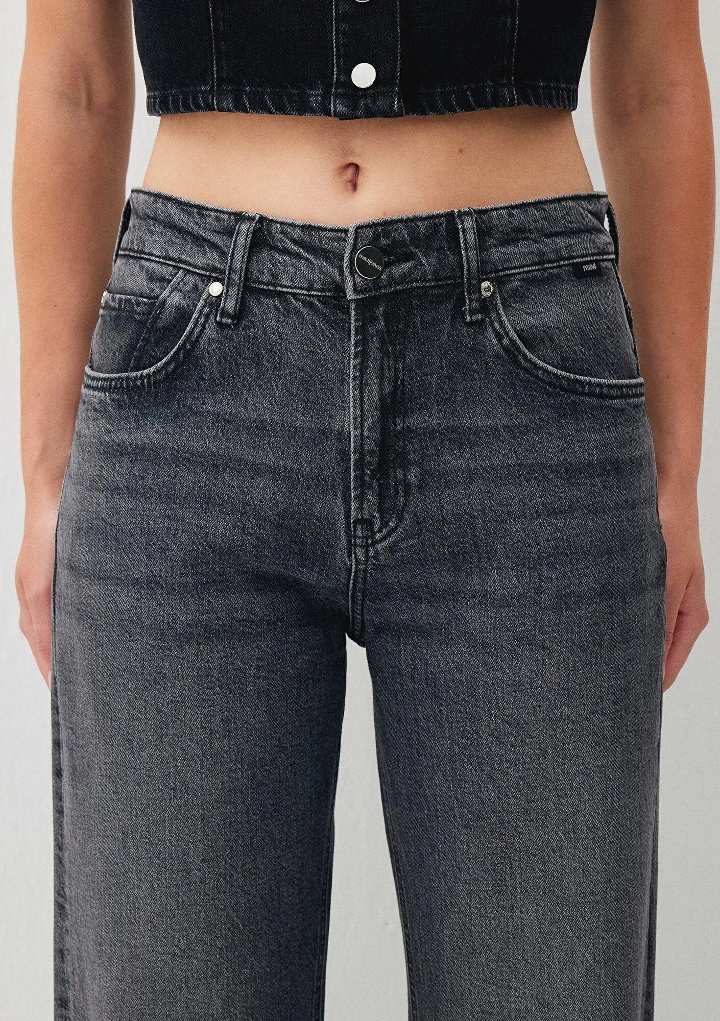 Taylor Smoke Icon Denim Jean Pants