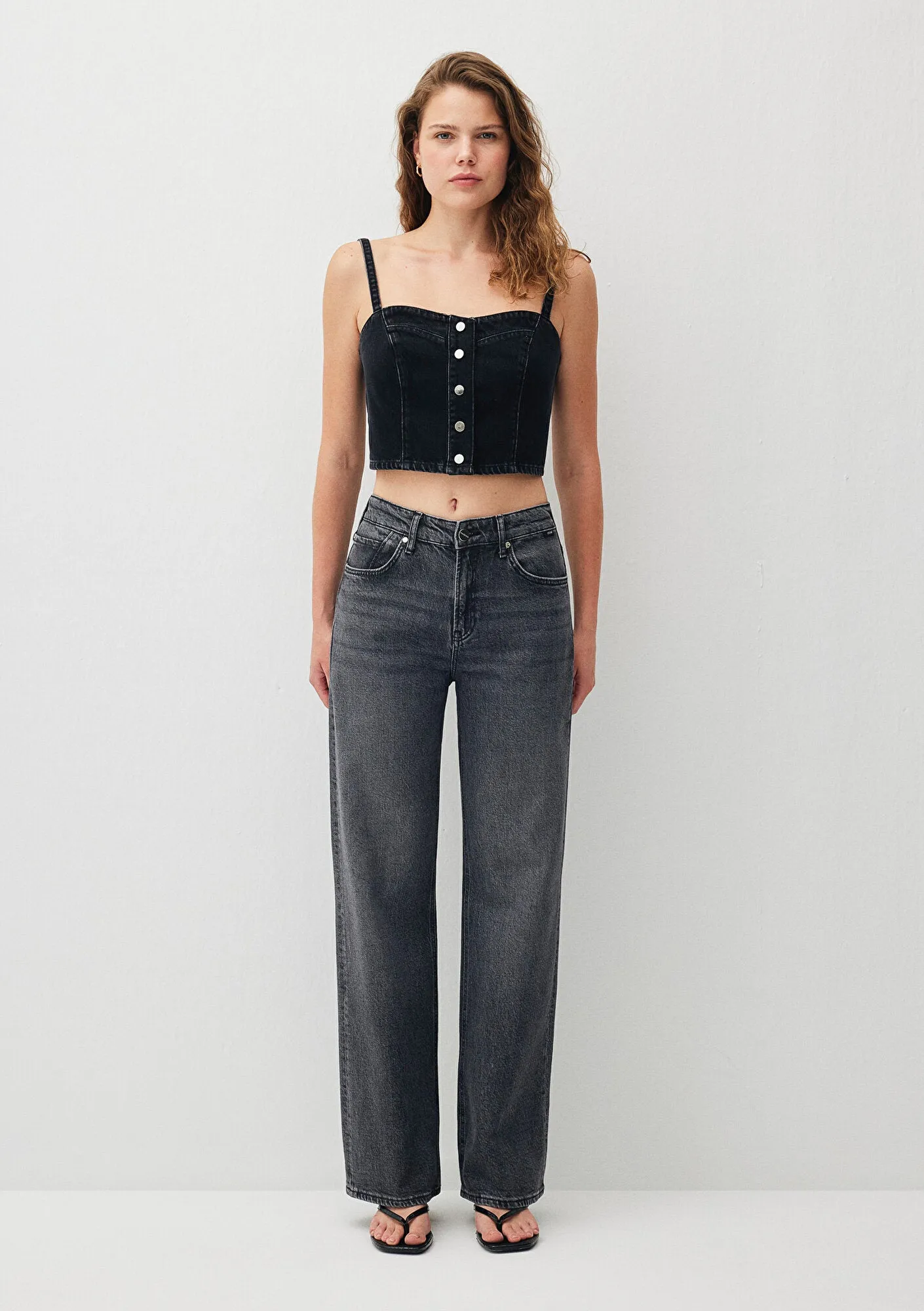 Taylor Smoke Icon Denim Jean Pants