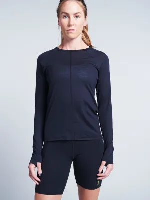 TECH-ERINO Long Sleeve Tee Black