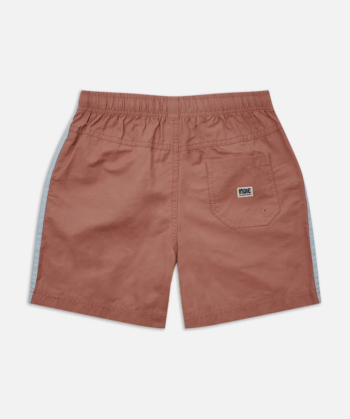 The All Day Stripe Swim Trunk - Rhubarb