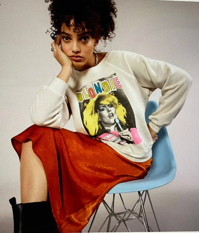 The Blondie Show Time Raglan Crew by Daydreamer