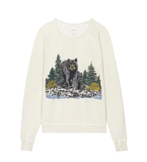 The GREAT College Sweatshirt with Black Bear Graphic