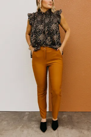 The Reggie Straight Leg Trouser Pants  - FINAL SALE