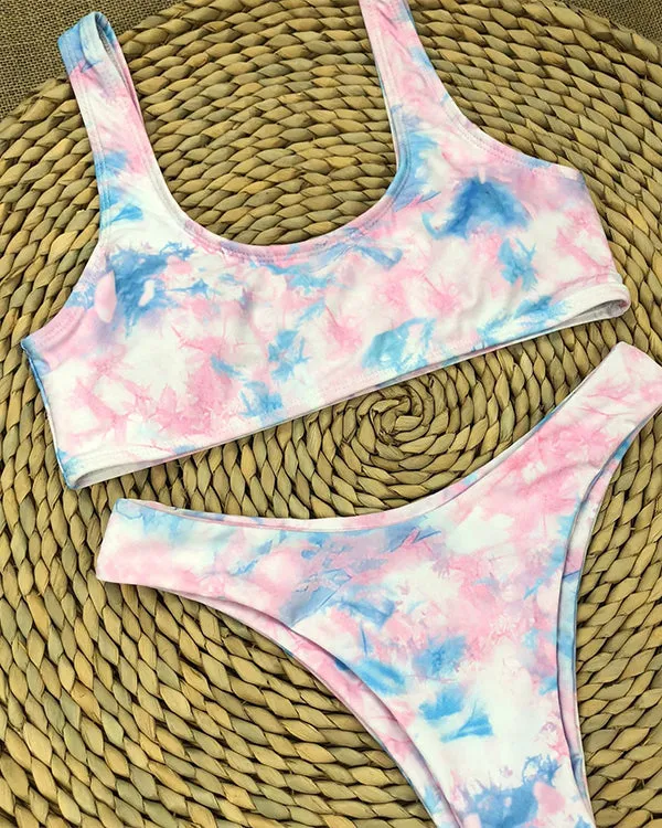 Tied Dyed Bikini Sets