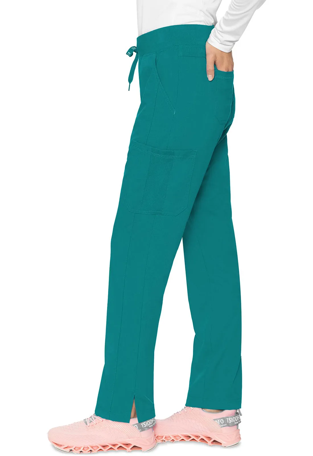 Touch MC7725 Jersey Waist Yoga Pants Teal