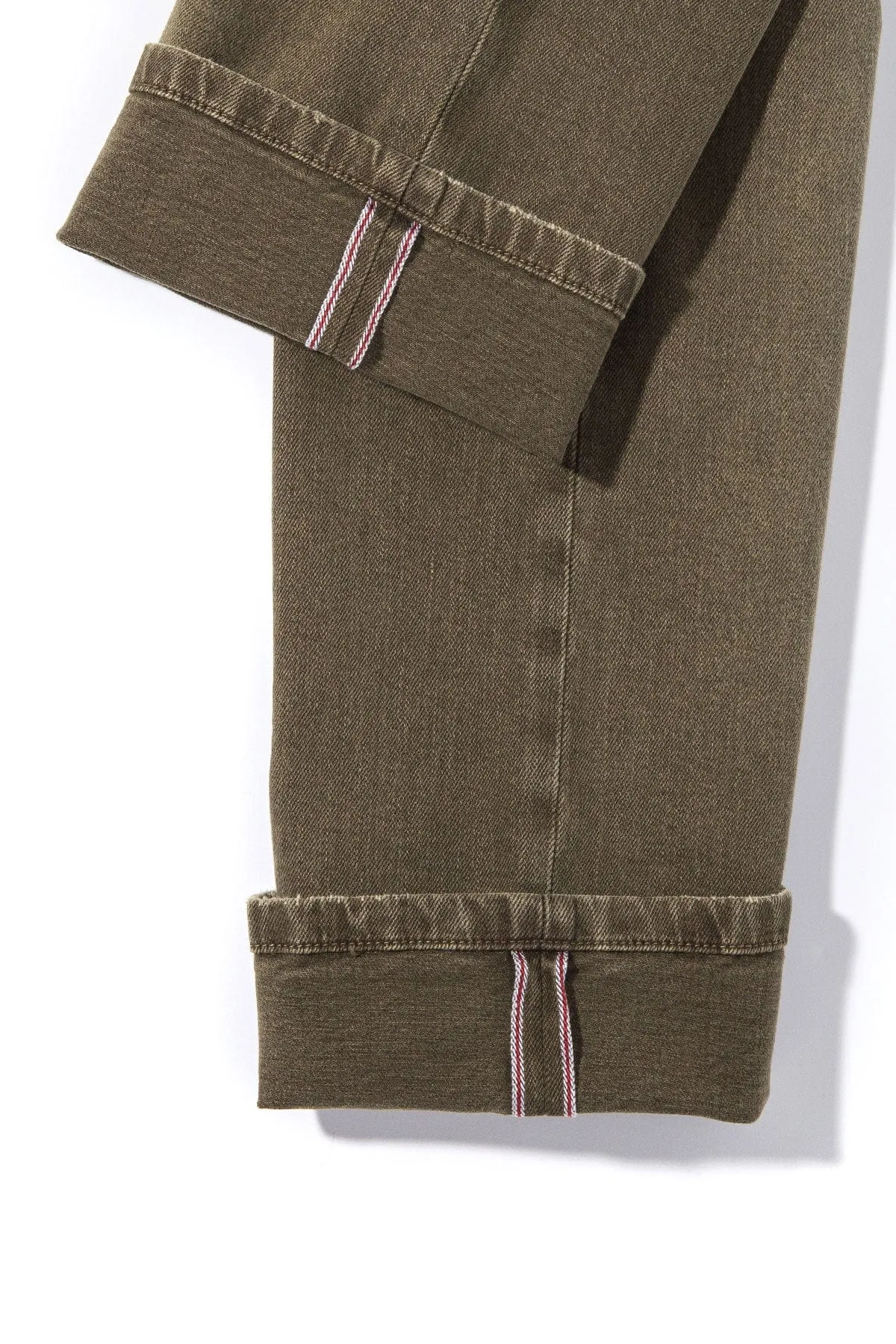 Tucson Selvedge Denim In Army