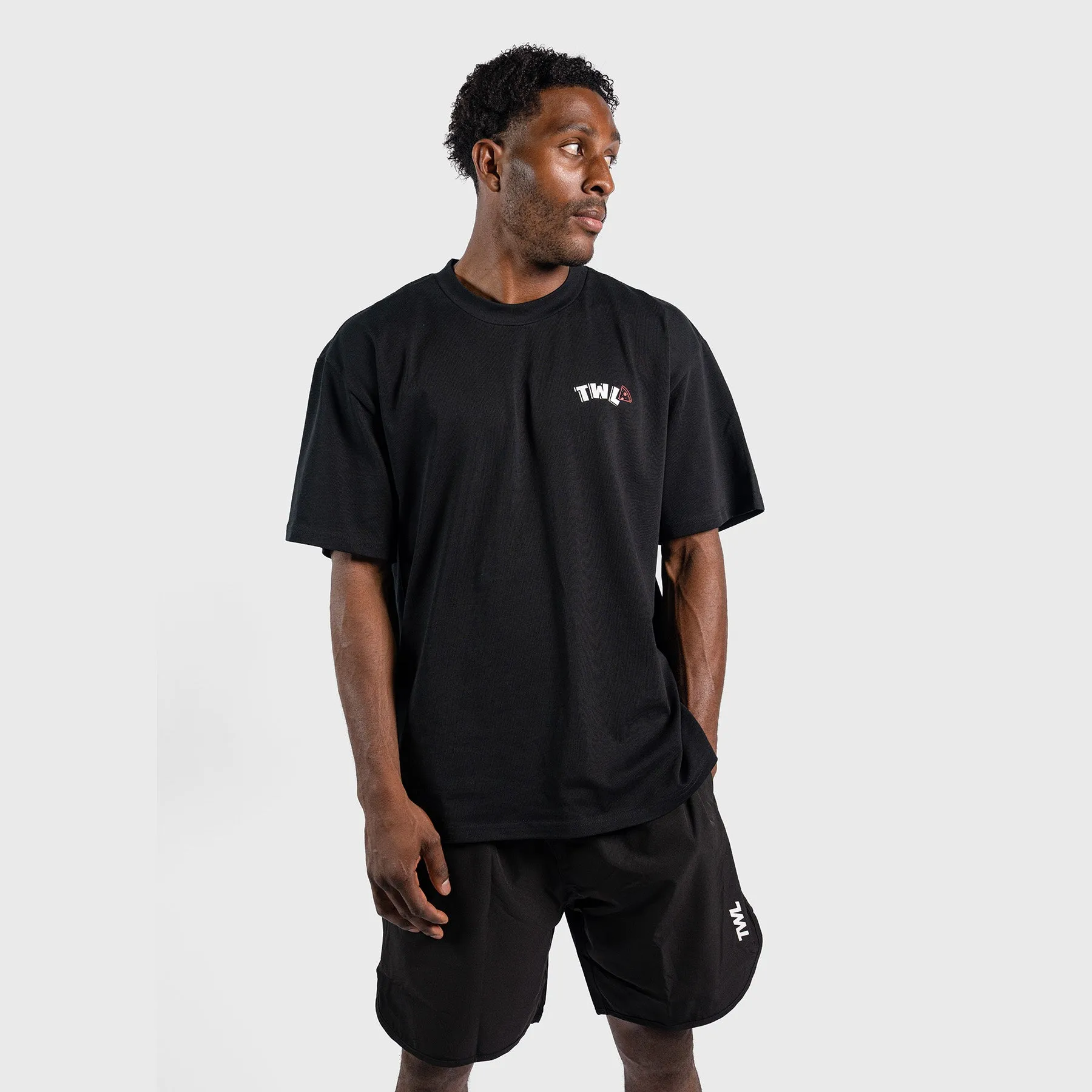 TWL - LIFESTYLE OVERSIZED T-SHIRT - TOON CAPSULE - PIZZA SHOP