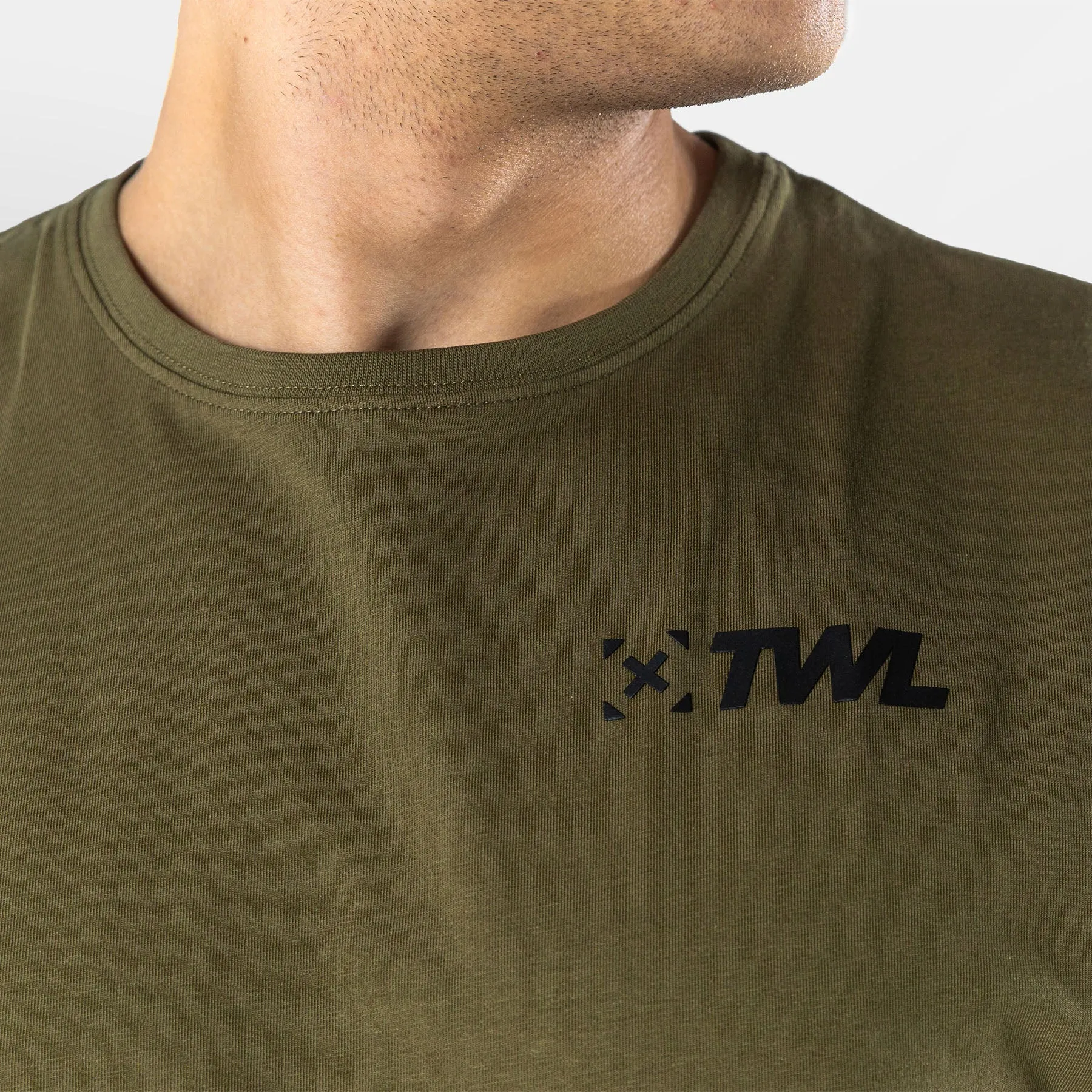 TWL - MEN'S EVERYDAY MUSCLE TANK SL - UNIFORM GREEN/BLACK