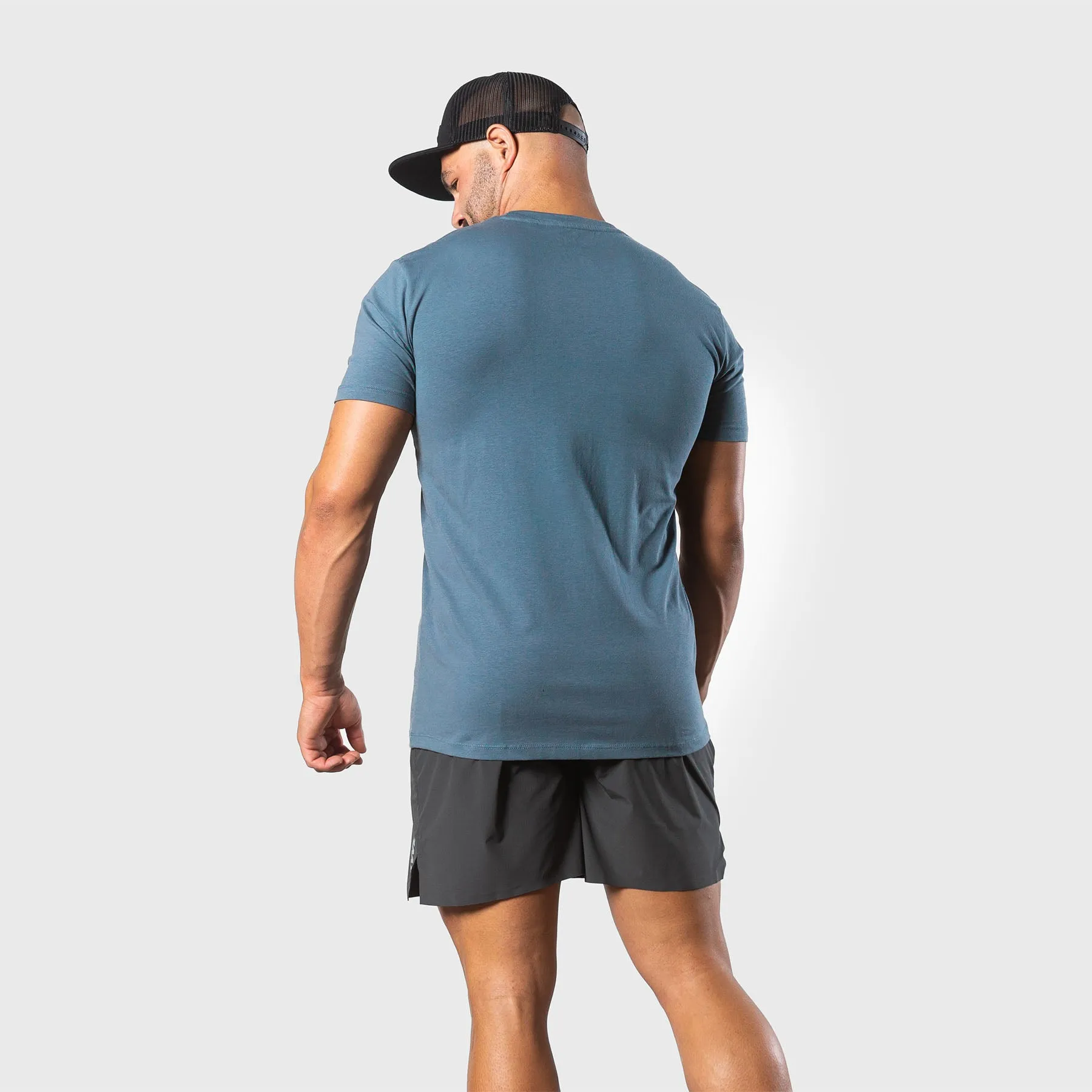 TWL - MEN'S EVERYDAY T-SHIRT - ATHLETE - PEWTER/WHITE