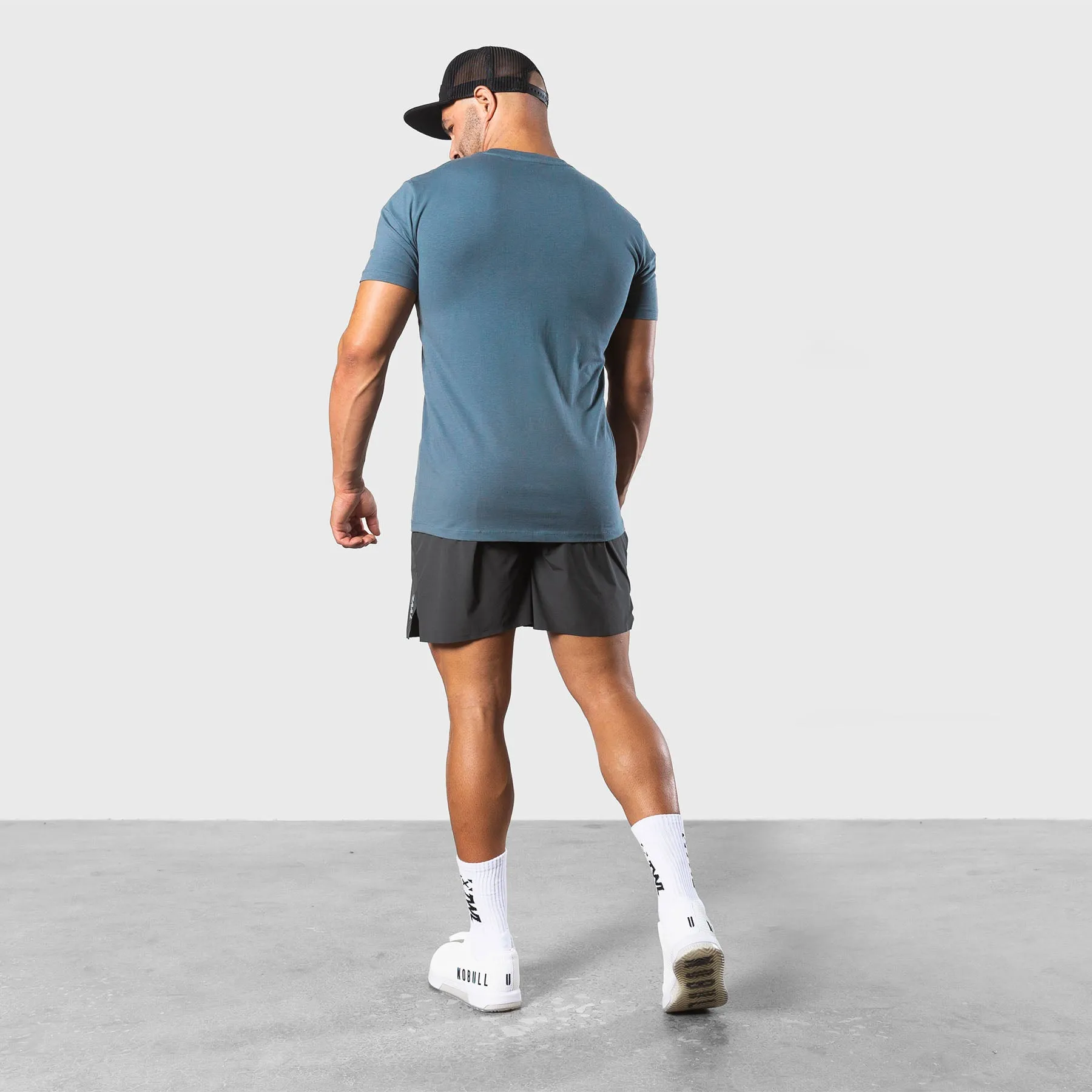 TWL - MEN'S EVERYDAY T-SHIRT - ATHLETE - PEWTER/WHITE