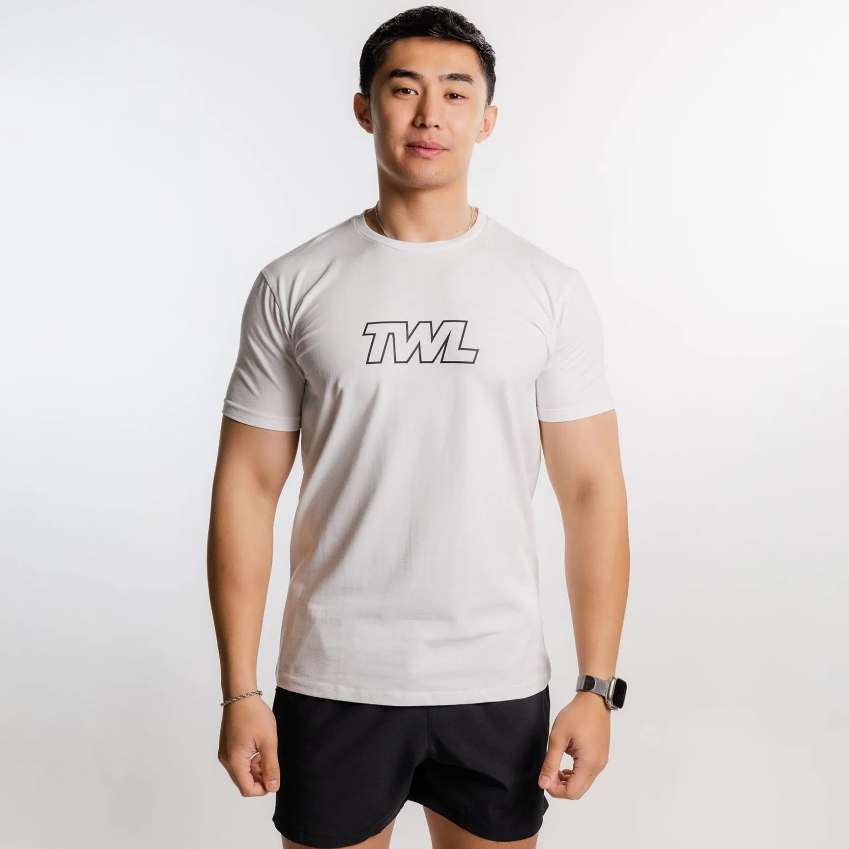 TWL - MEN'S EVERYDAY T-SHIRT - ATHLETE - WHITE