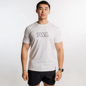 TWL - MEN'S EVERYDAY T-SHIRT - ATHLETE - WHITE