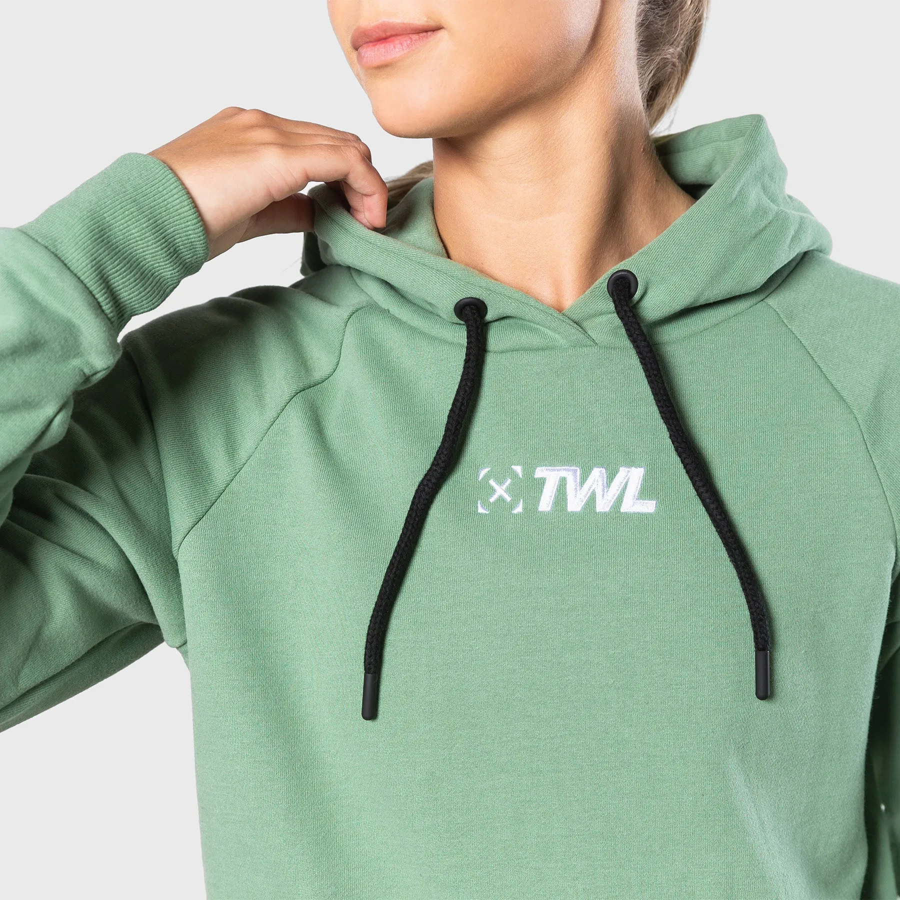 TWL - WOMENS REFORM OVERHEAD HOODIE - JADE