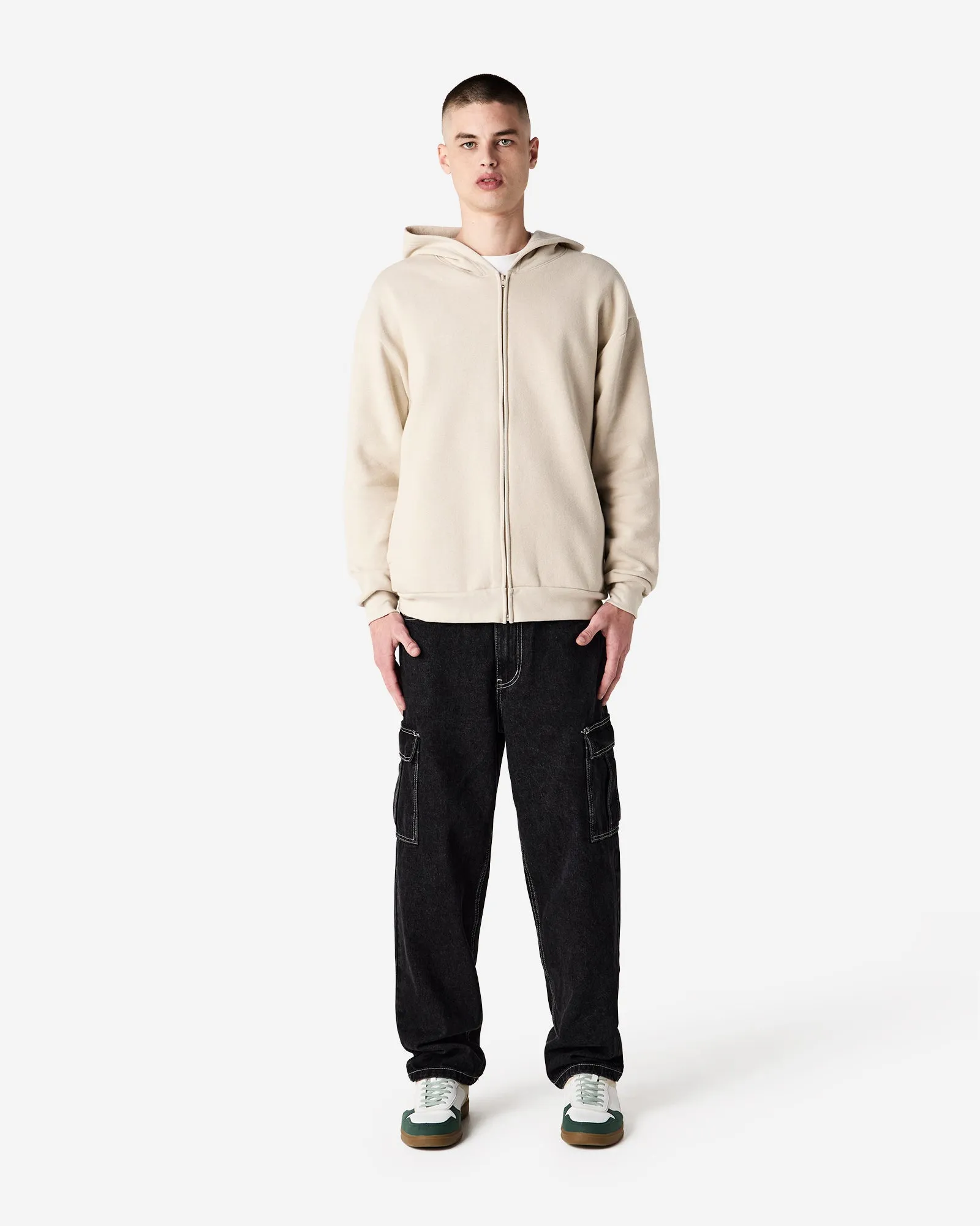 Unisex Fleece Zip-Up Hoodie