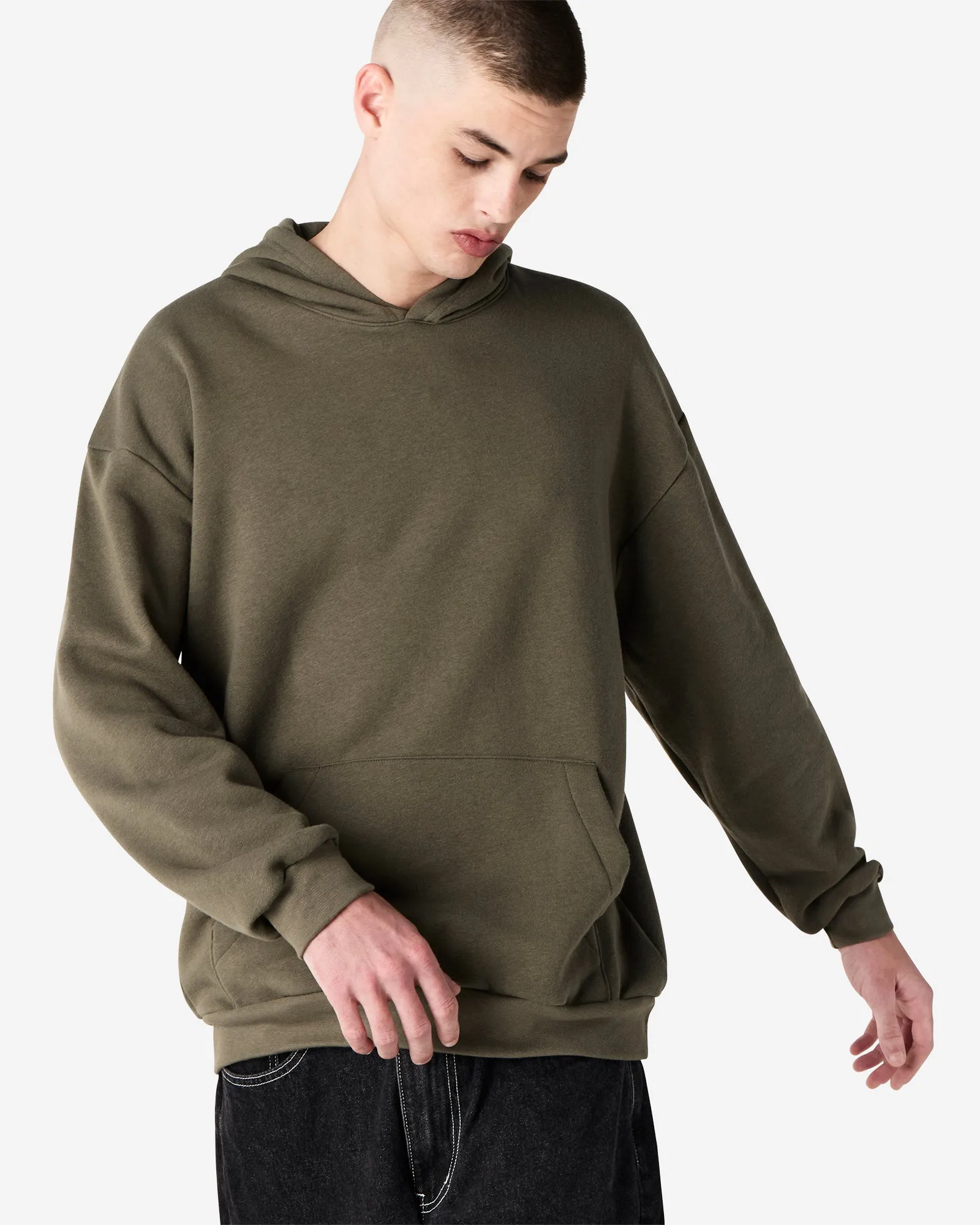 Unisex Relaxed Fit Pullover Hoodie