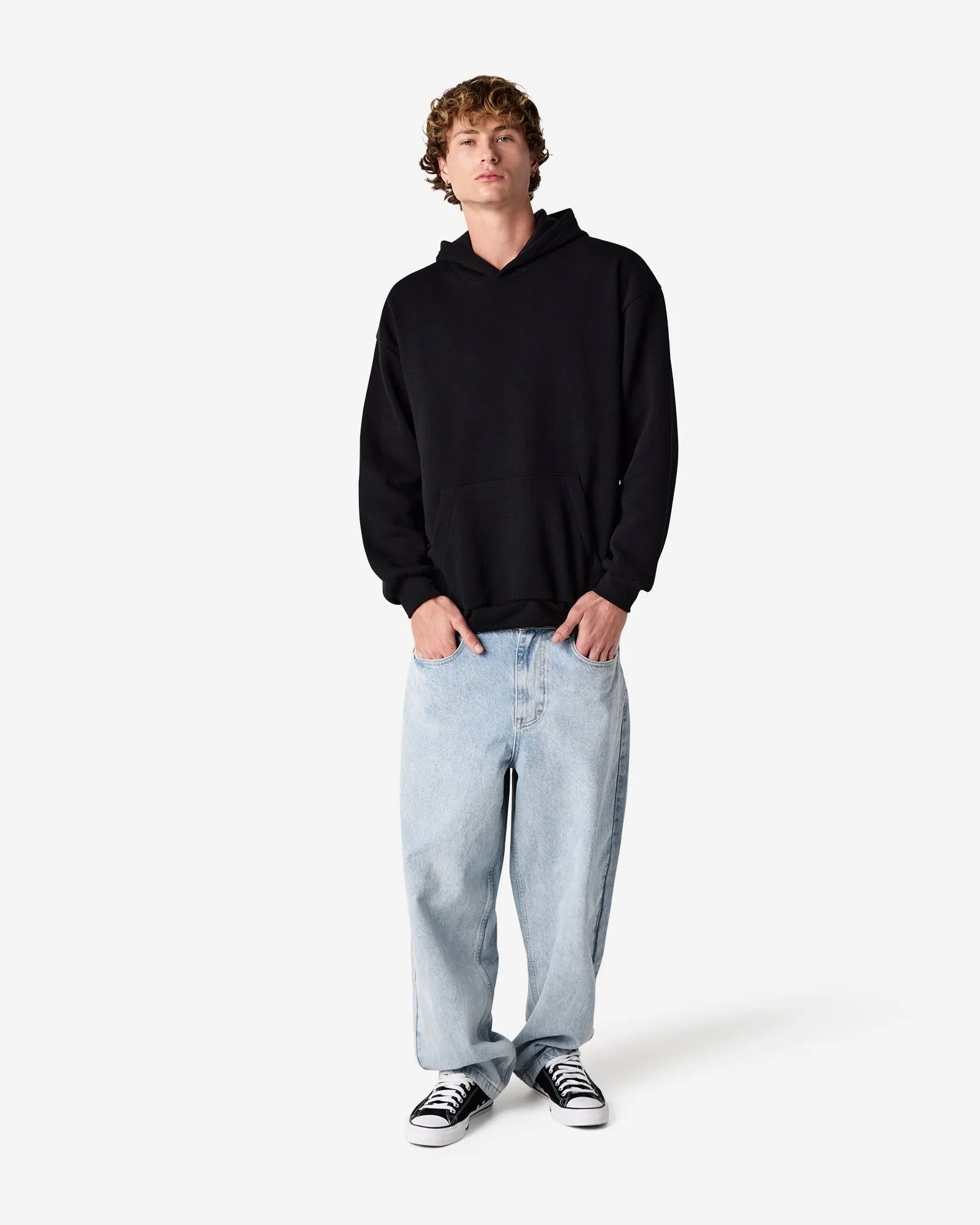 Unisex Relaxed Fit Pullover Hoodie