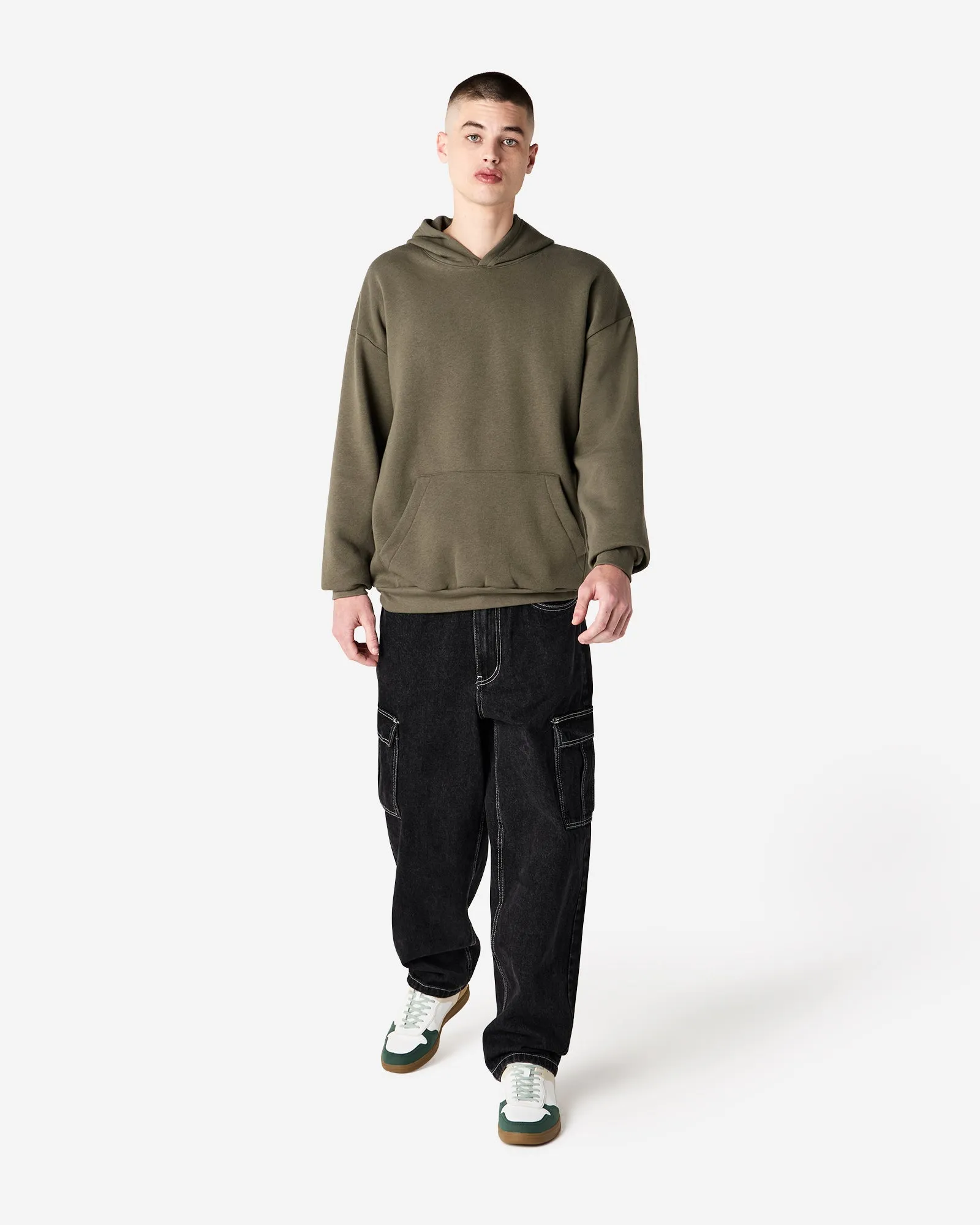 Unisex Relaxed Fit Pullover Hoodie