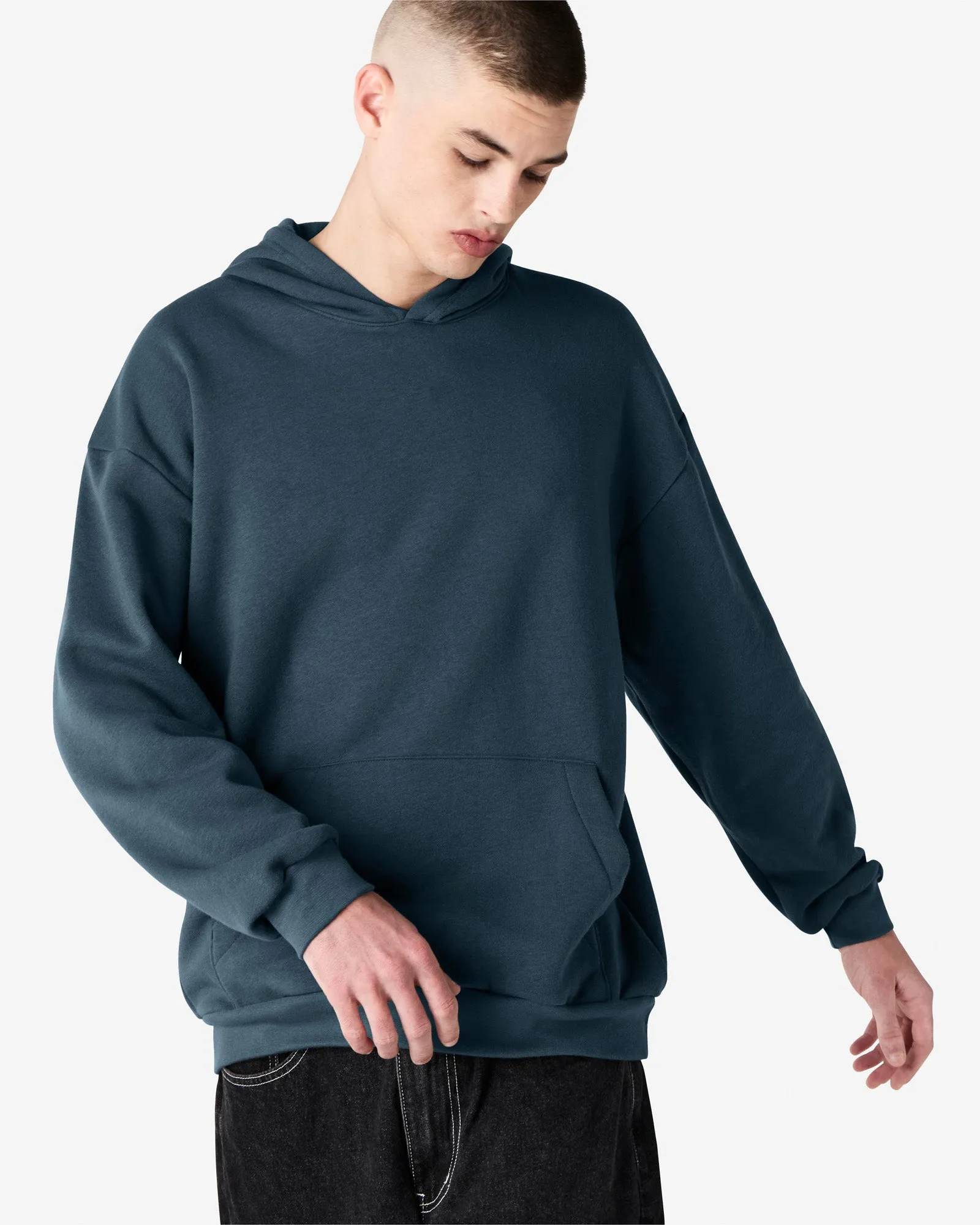 Unisex Relaxed Fit Pullover Hoodie