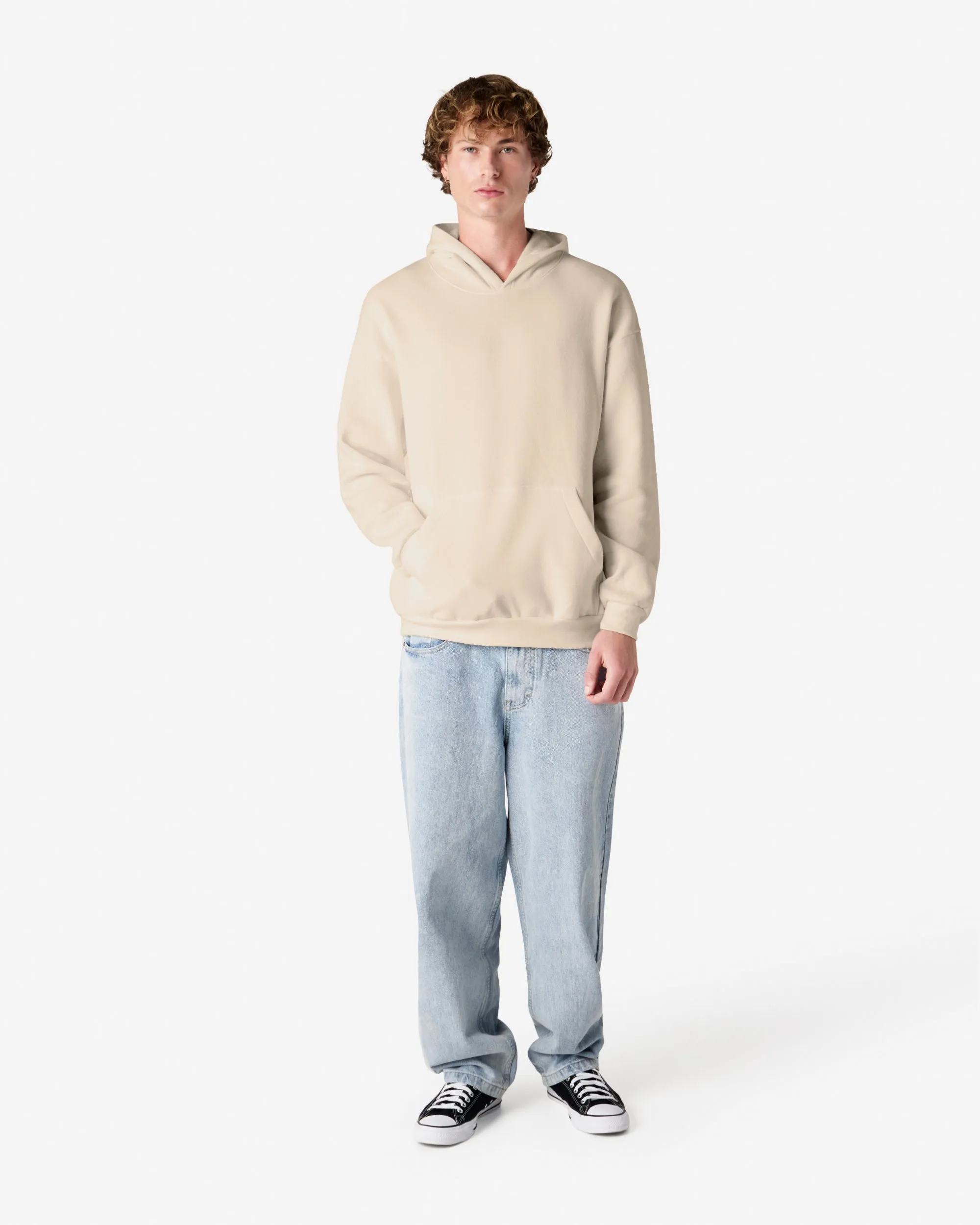 Unisex Relaxed Fit Pullover Hoodie