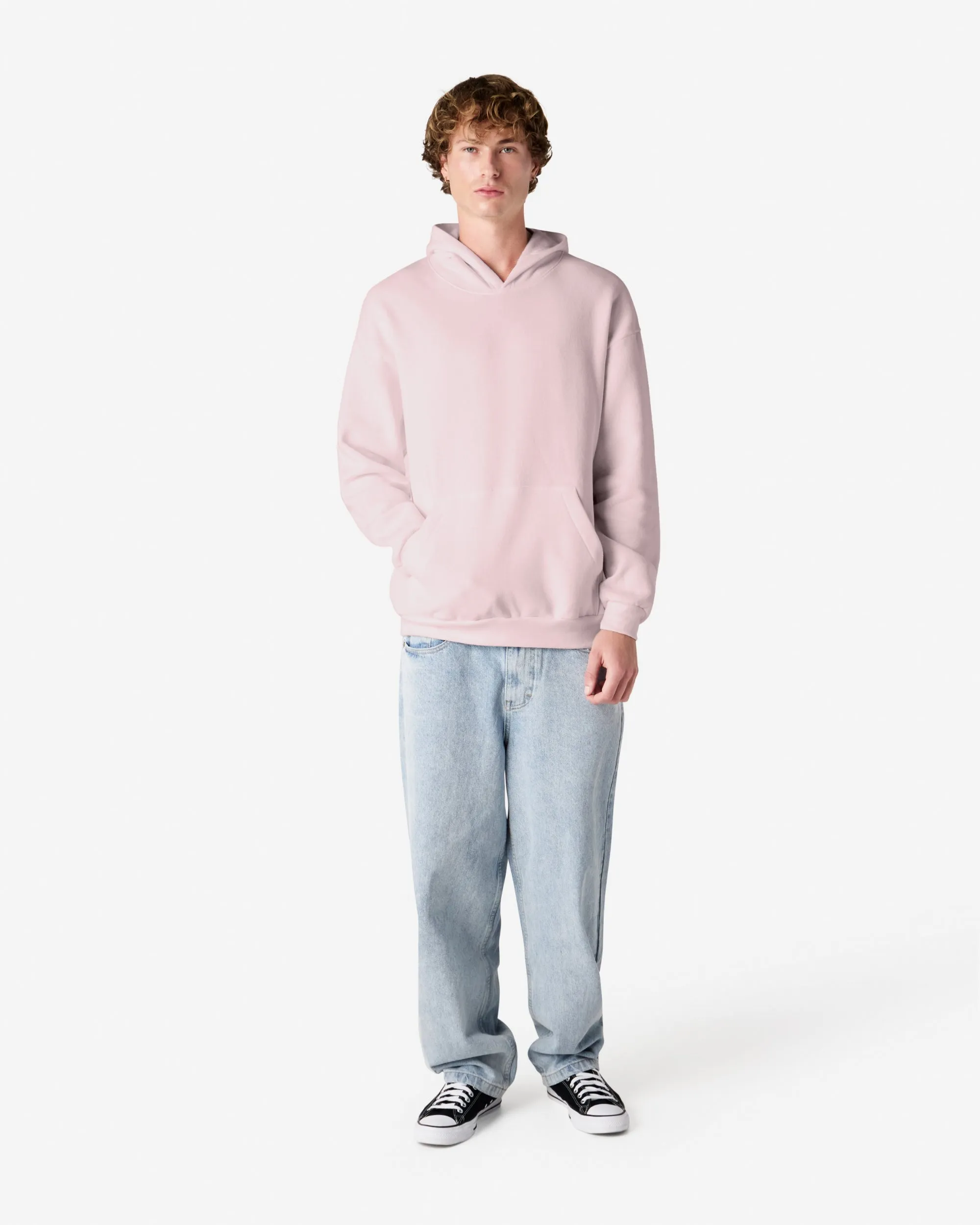 Unisex Relaxed Fit Pullover Hoodie