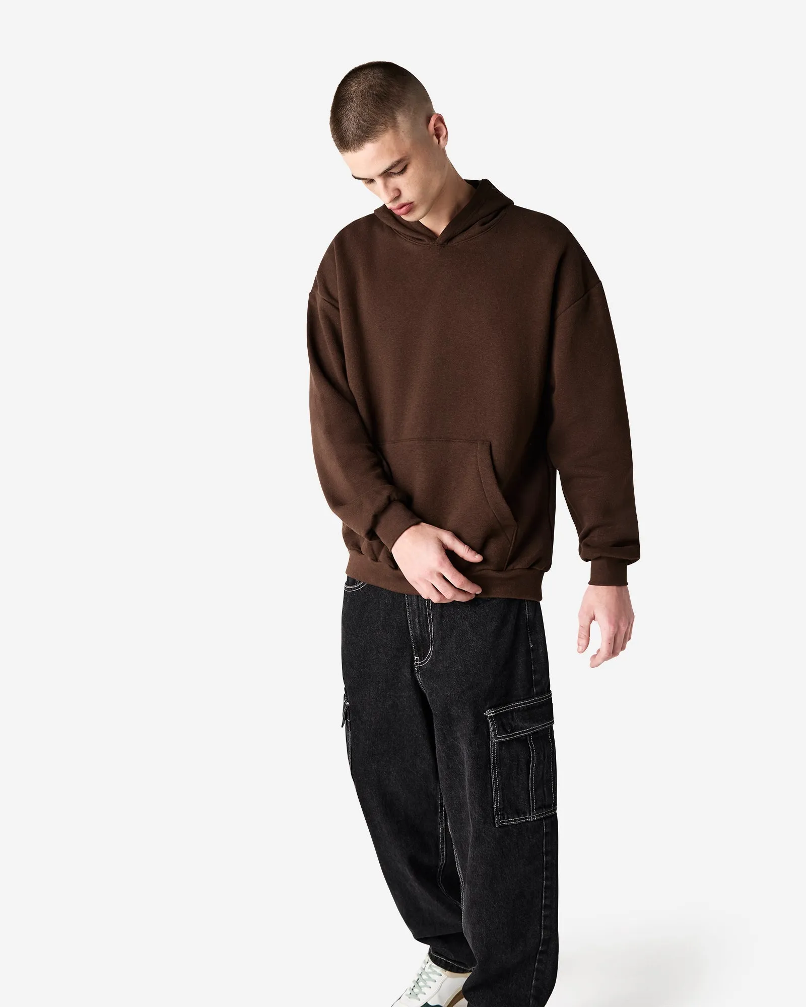 Unisex Relaxed Fit Pullover Hoodie