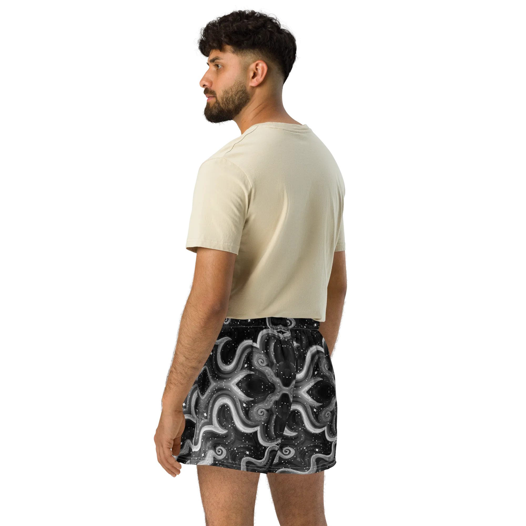 Unisex Running Shorts (Recycled Material)- "Cosmic" Design