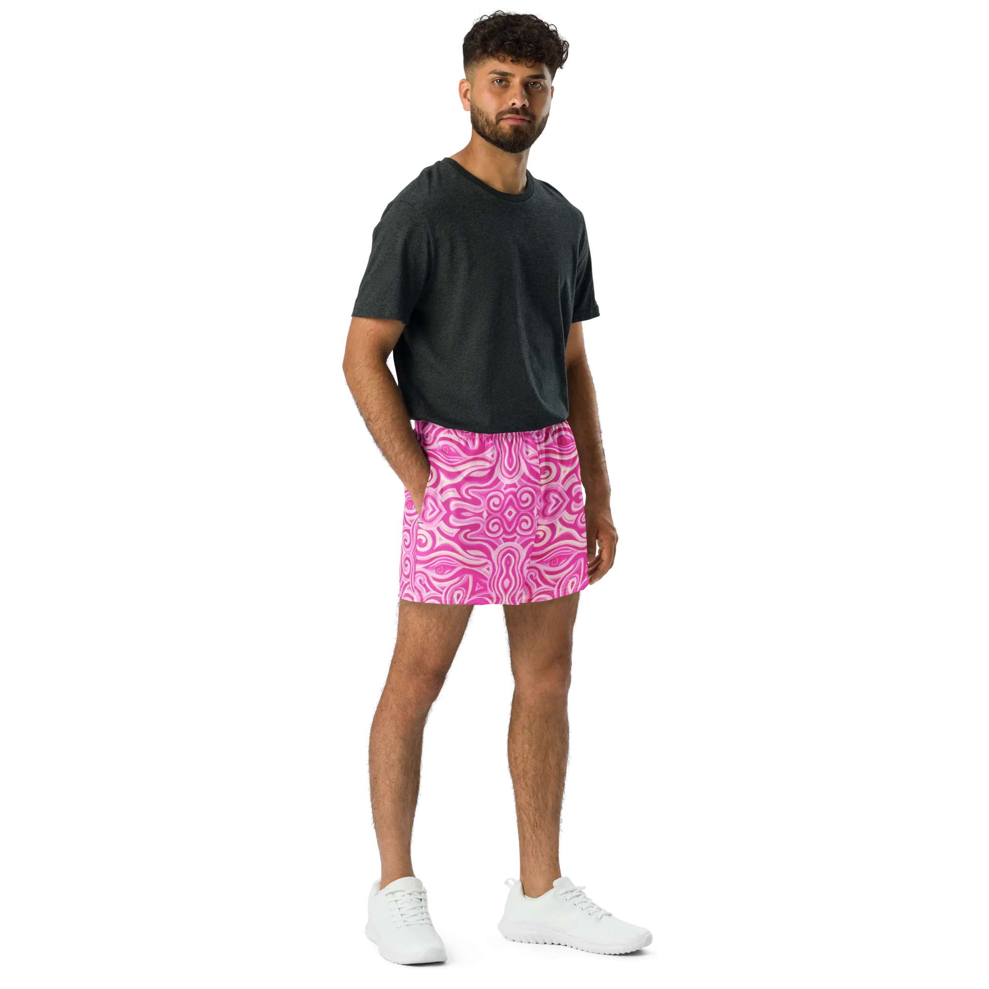 Unisex Running Shorts (Recycled Material)- "Princess" Design