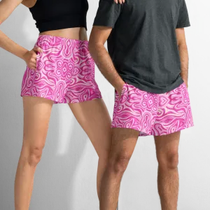 Unisex Running Shorts (Recycled Material)- "Princess" Design