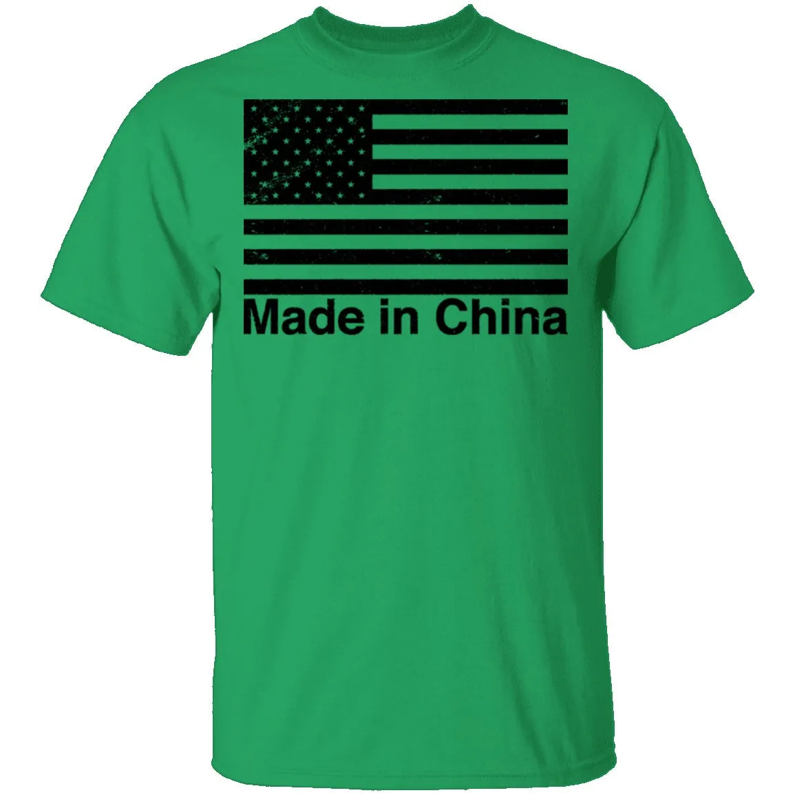 US Flag Made In China T-Shirt