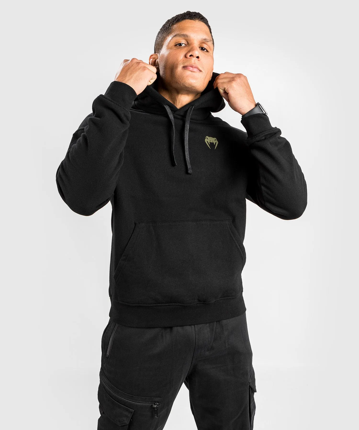 Venum Fangs sweatshirt met capuchon - oversized pasvorm - zwart