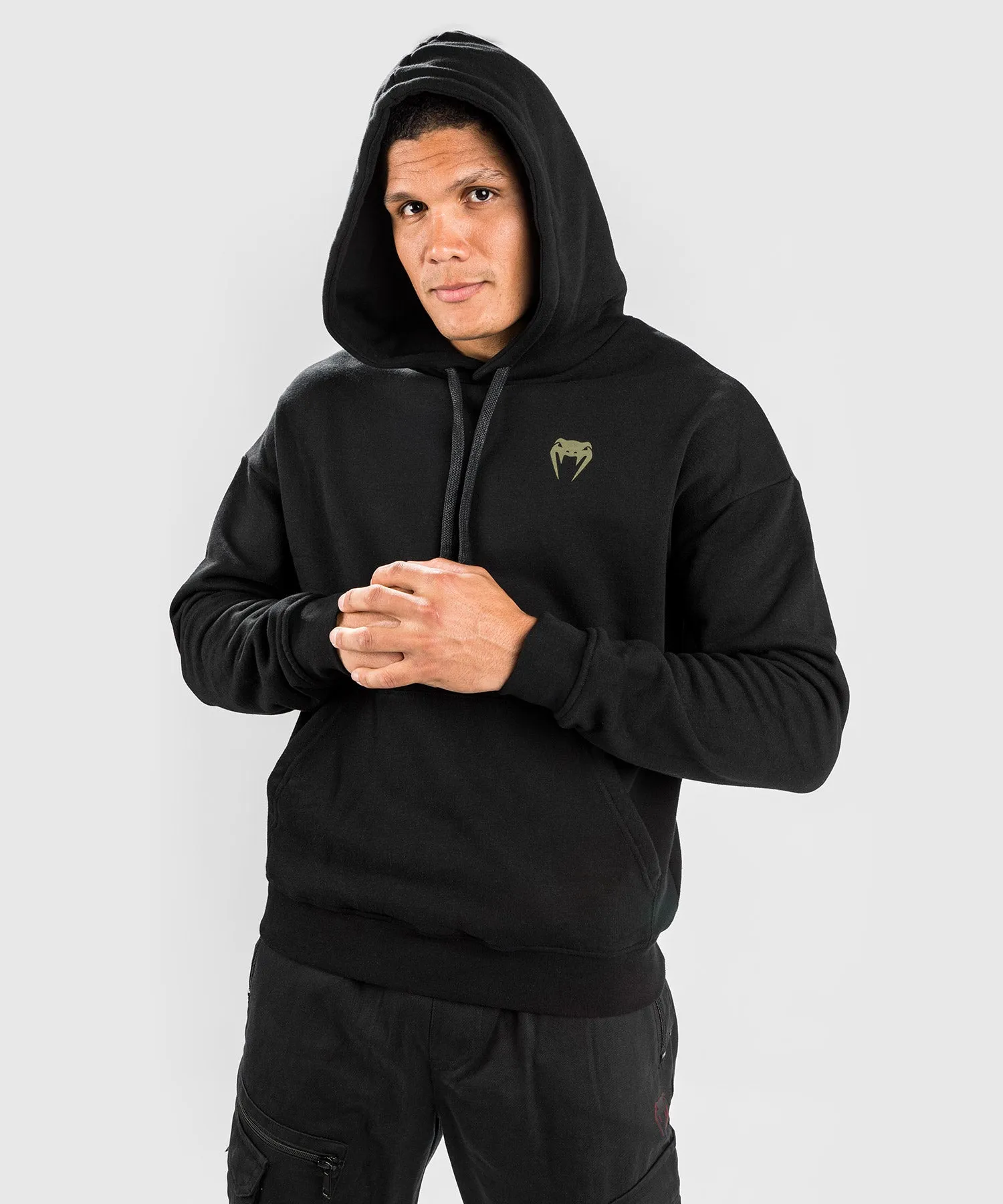 Venum Fangs sweatshirt met capuchon - oversized pasvorm - zwart