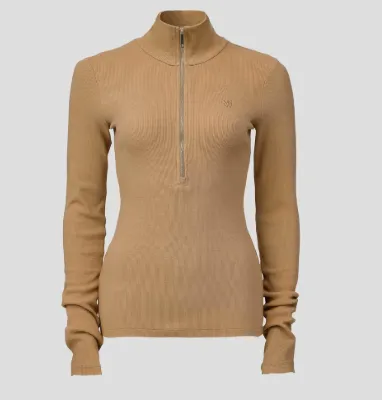 Viktoria & Woods Rib Turtleneck - Camel