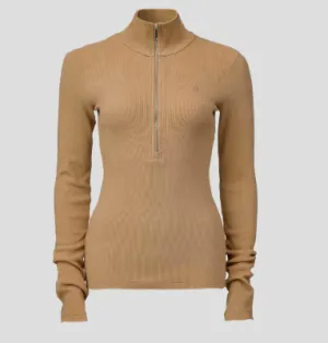 Viktoria & Woods Rib Turtleneck - Camel