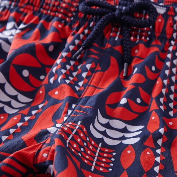 VILEBREQUIN Boys Stretch Swim Shorts Graphic Lobsters