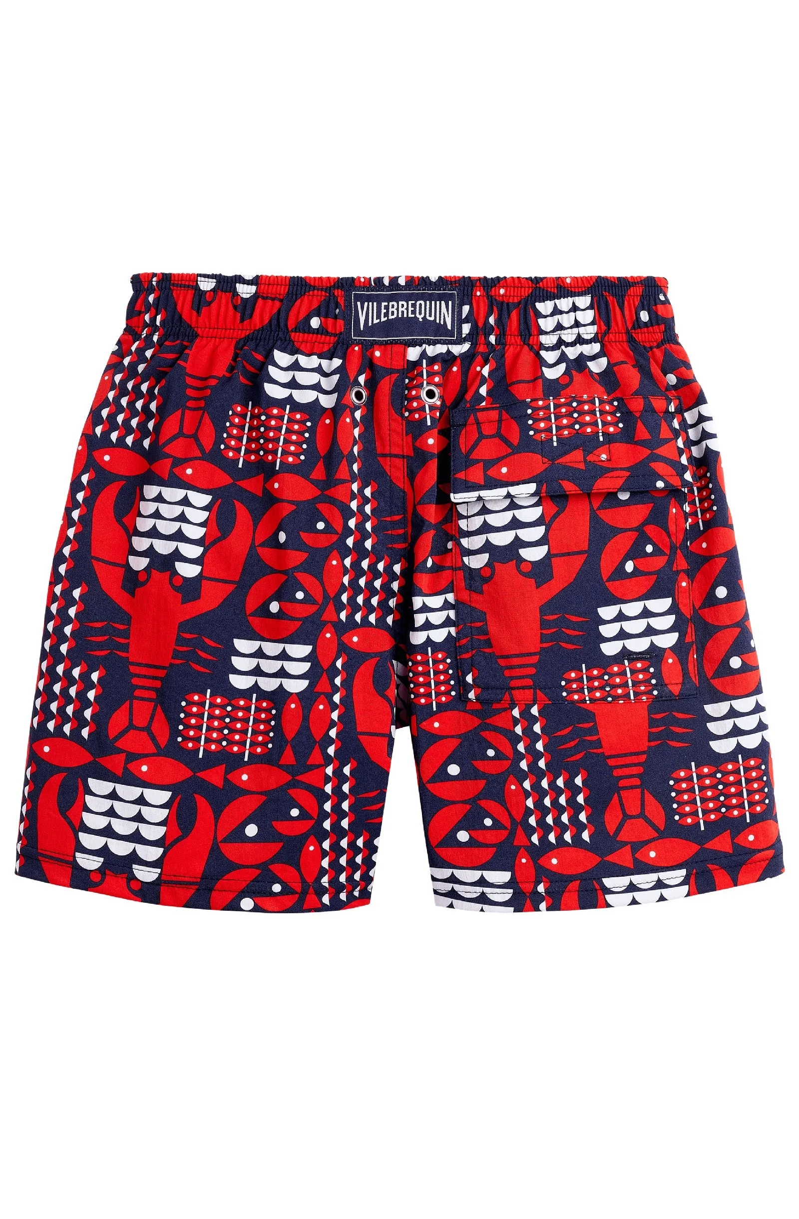 VILEBREQUIN Boys Stretch Swim Shorts Graphic Lobsters