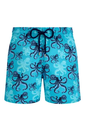 VILEBREQUIN Men Stretch Swim Shorts Poulpes