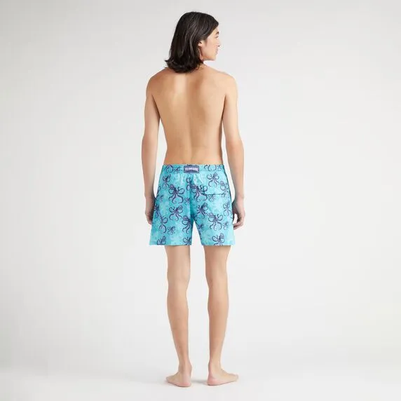 VILEBREQUIN Men Stretch Swim Shorts Poulpes