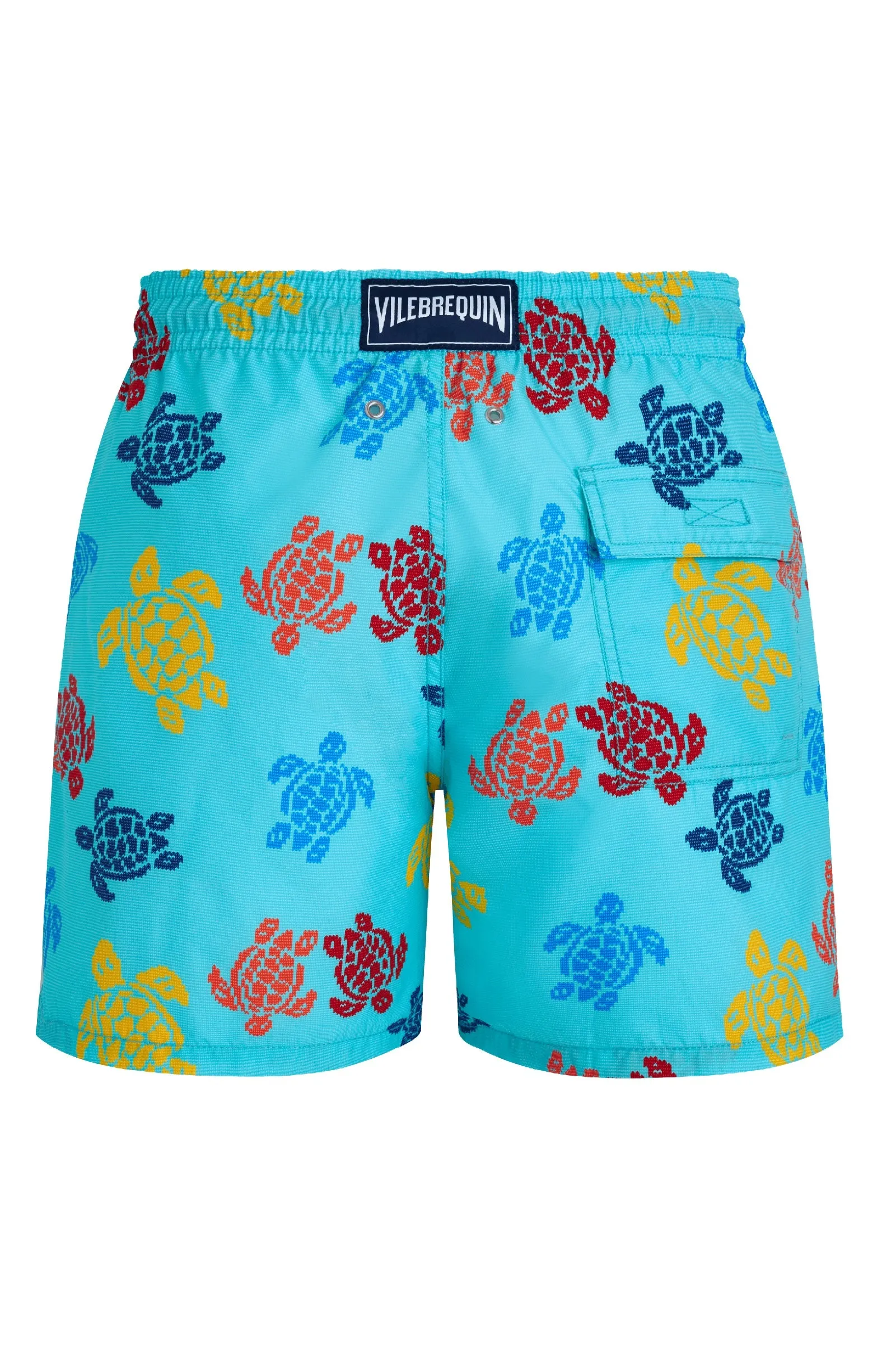 VILEBREQUIN Men Swim Shorts Ronde des Tortues Tricot - Vilebrequin x Falke