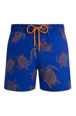 VILEBREQUIN Men Swim Shorts Tortues Galuchat