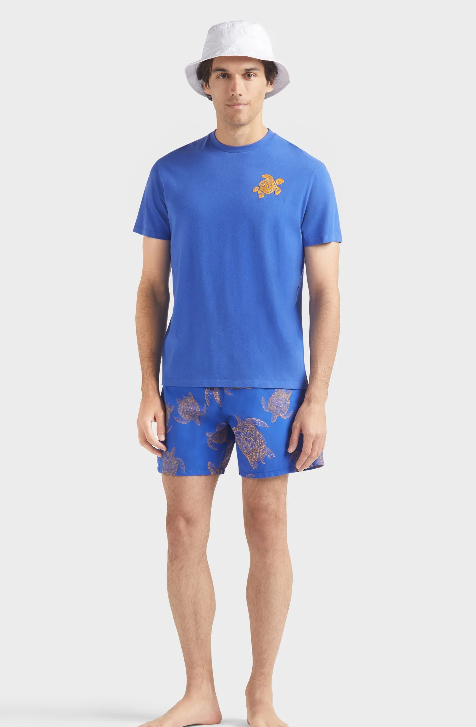 VILEBREQUIN Men Swim Shorts Tortues Galuchat