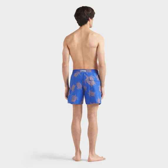 VILEBREQUIN Men Swim Shorts Tortues Galuchat