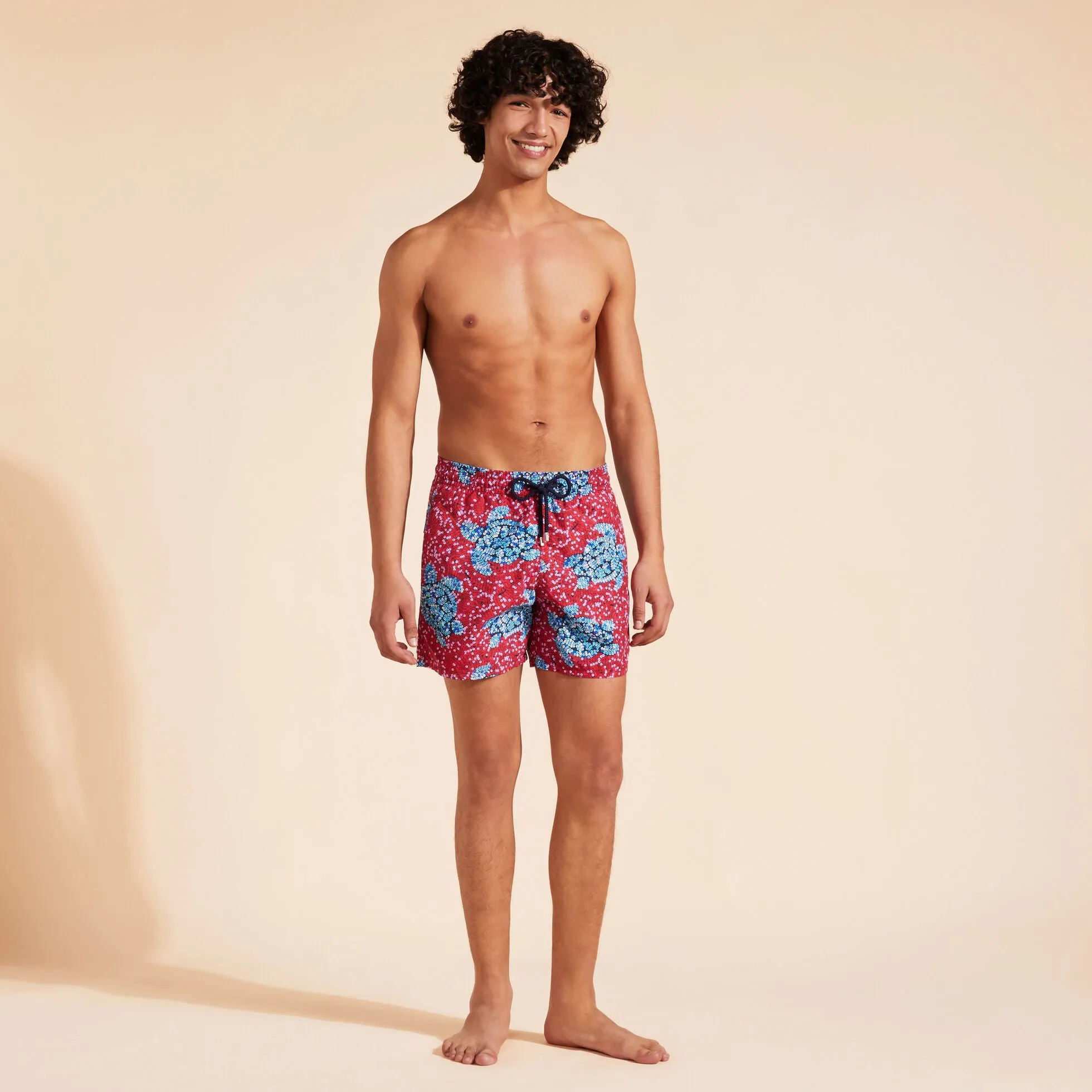 VILEBREQUIN Men Swim Shorts Turtles Sequins