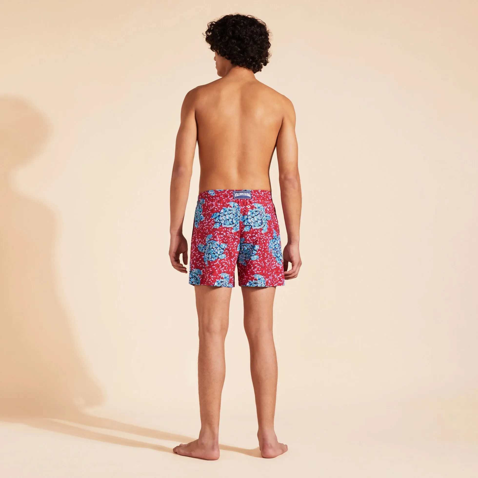 VILEBREQUIN Men Swim Shorts Turtles Sequins