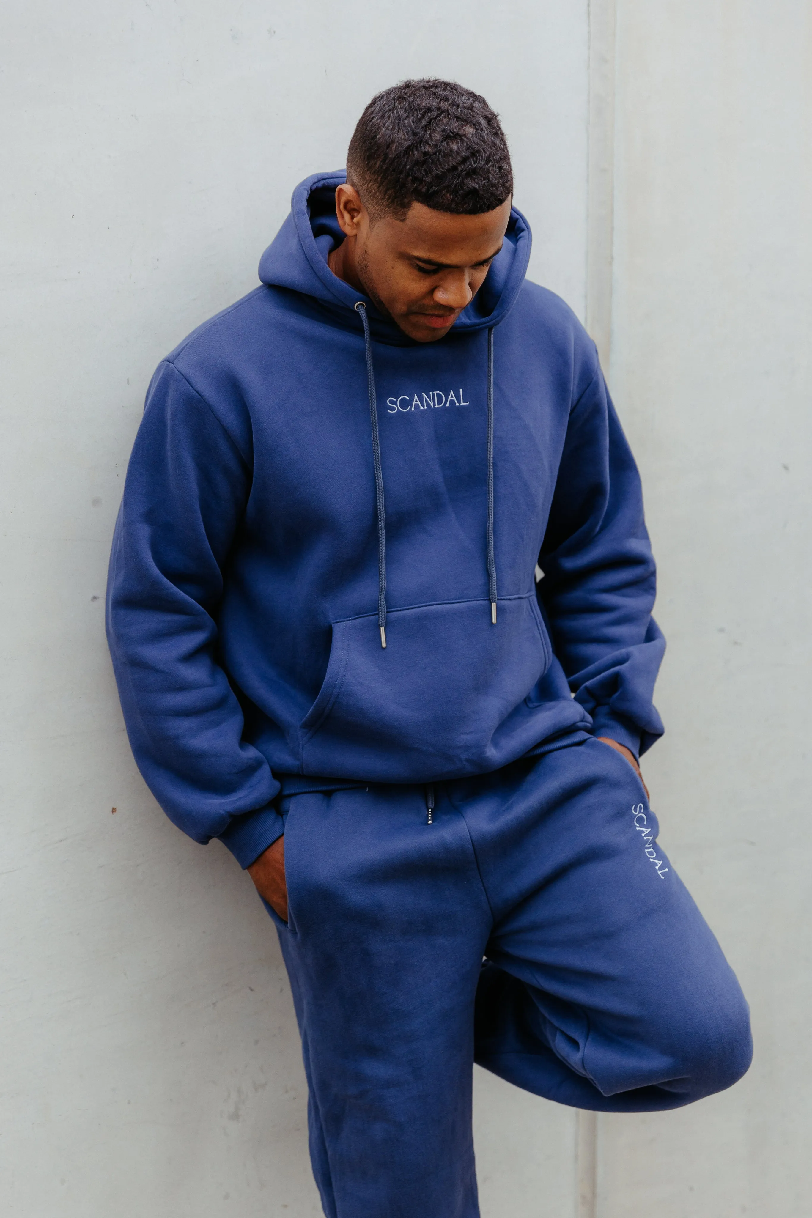 Vintage Blue Tracksuit Pants