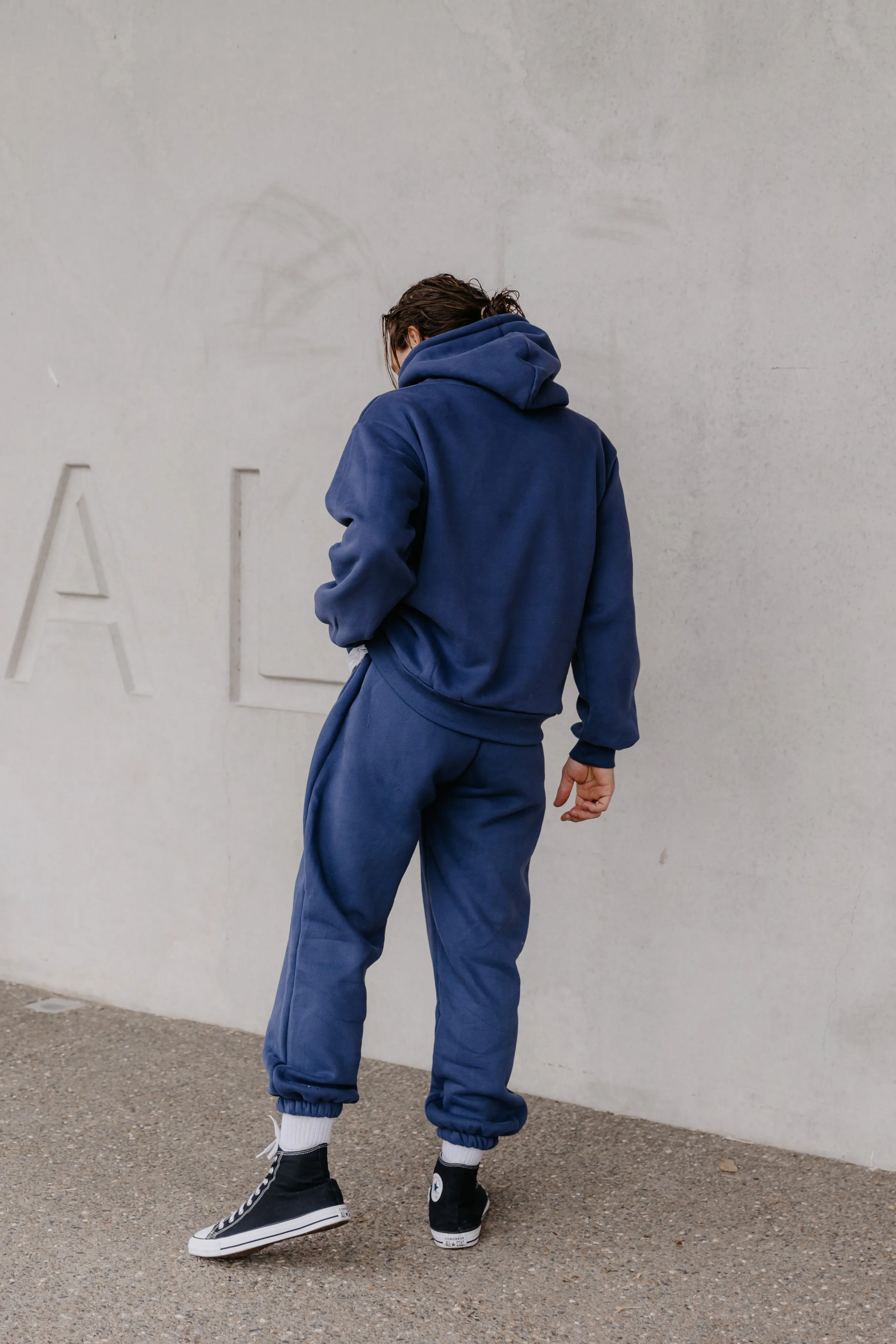 Vintage Blue Tracksuit Pants
