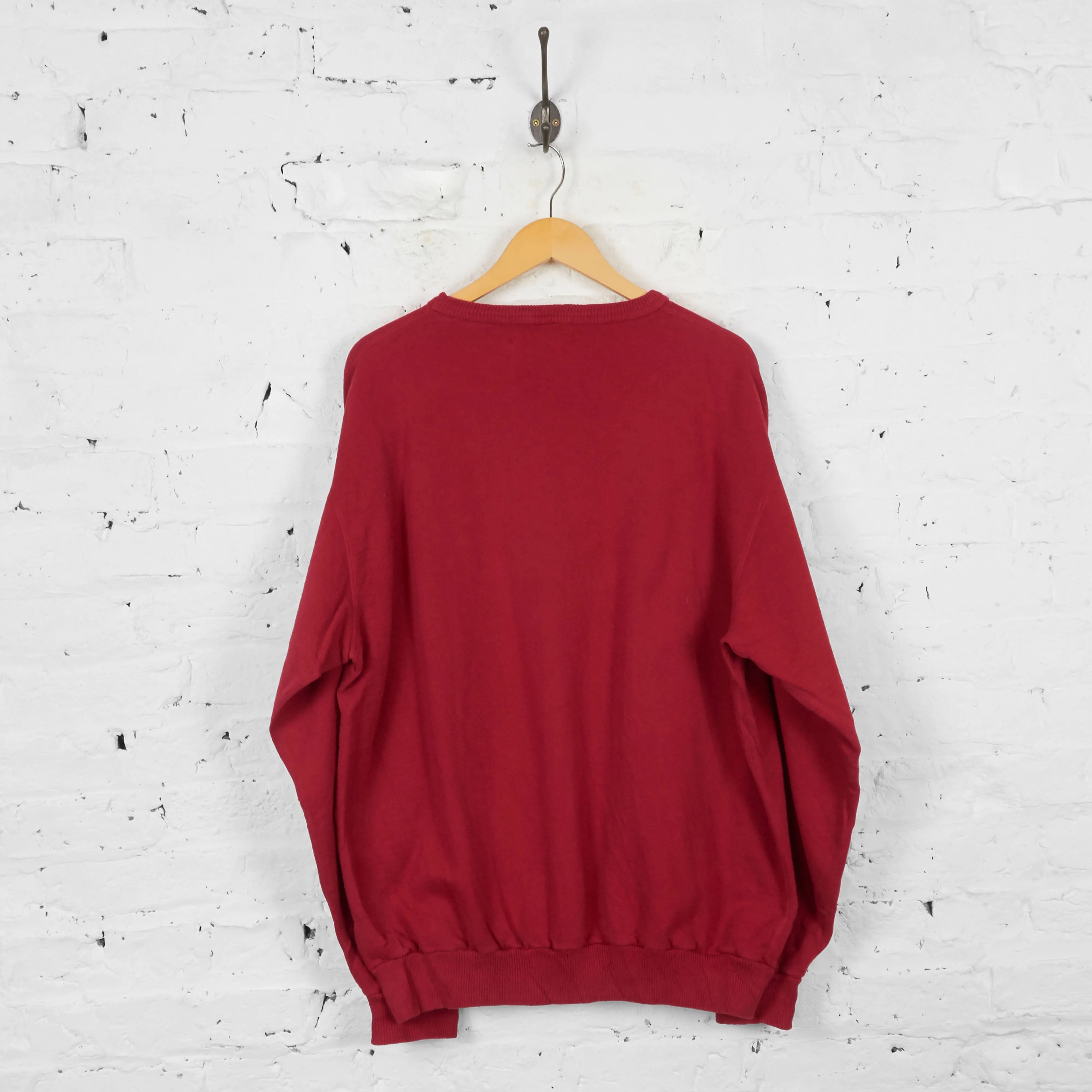 Vintage U.S Senior Open Sweatshirt - Red - L