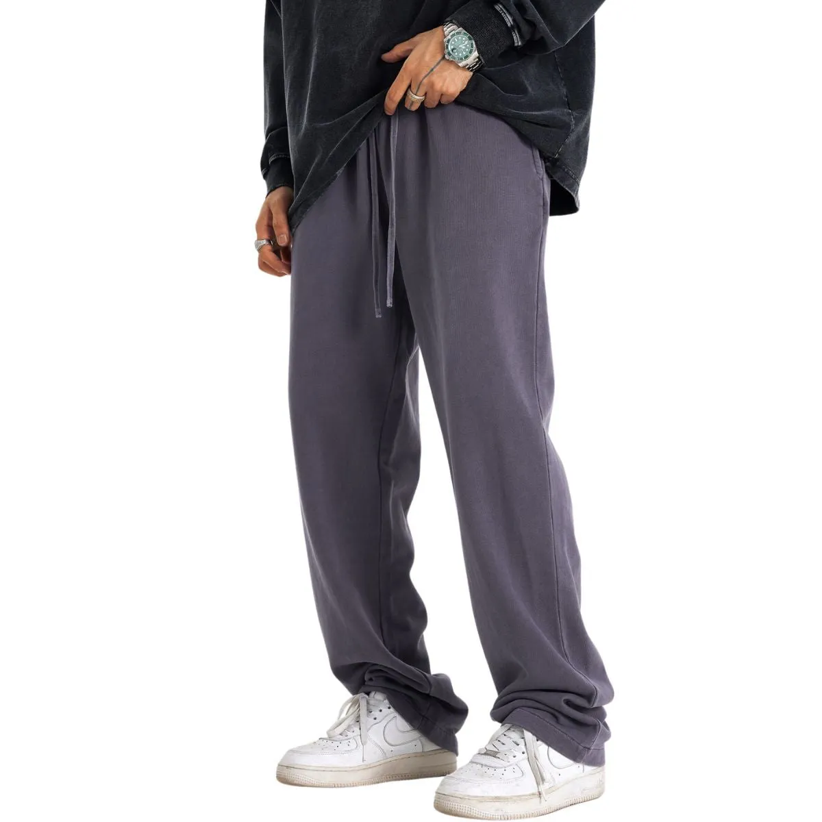 Vintage Washed Straight Leg Joggers