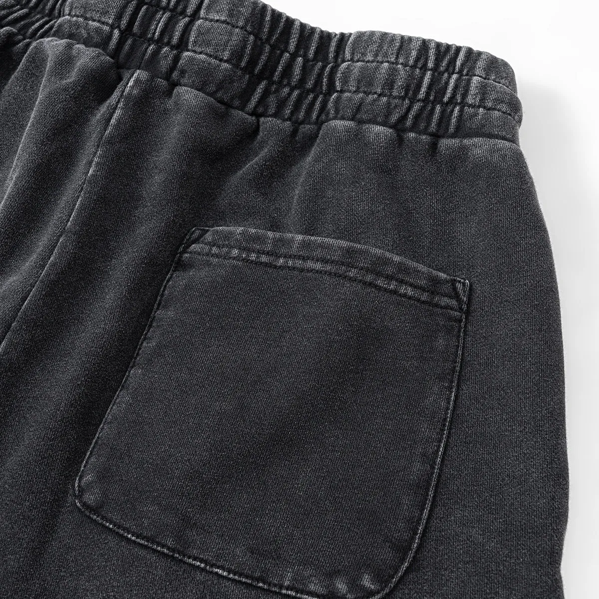 Vintage Washed Straight Leg Joggers